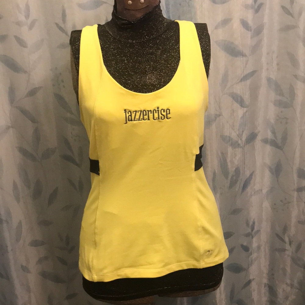 Jazzercise Athletic Top with Built-in Shelf Bra
